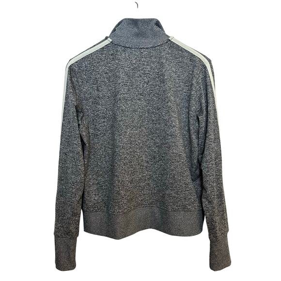 Vuori Eclipse Track Jacket Heather Grey Zip Up Athleisure Lightweight Medium - Picture 2 of 7
